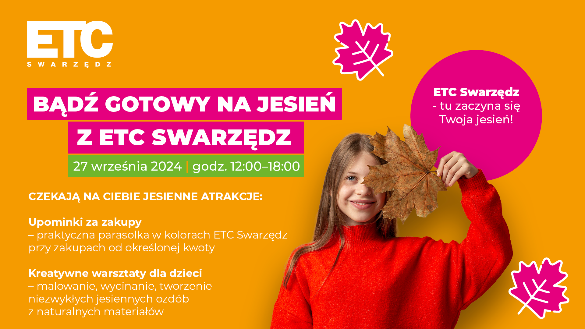 Bądź gotowy na jesień z ETC Swarzędz